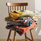 NordCotton: Breathable Cotton Throw Blanket – Soft Blanket for Living Room & Bedroom
