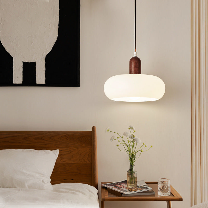 NordCream: LED Pendant Light Cream – Scandinavian Design & Light
