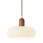 NordCream: LED Pendant Light Cream – Scandinavian Design & Light