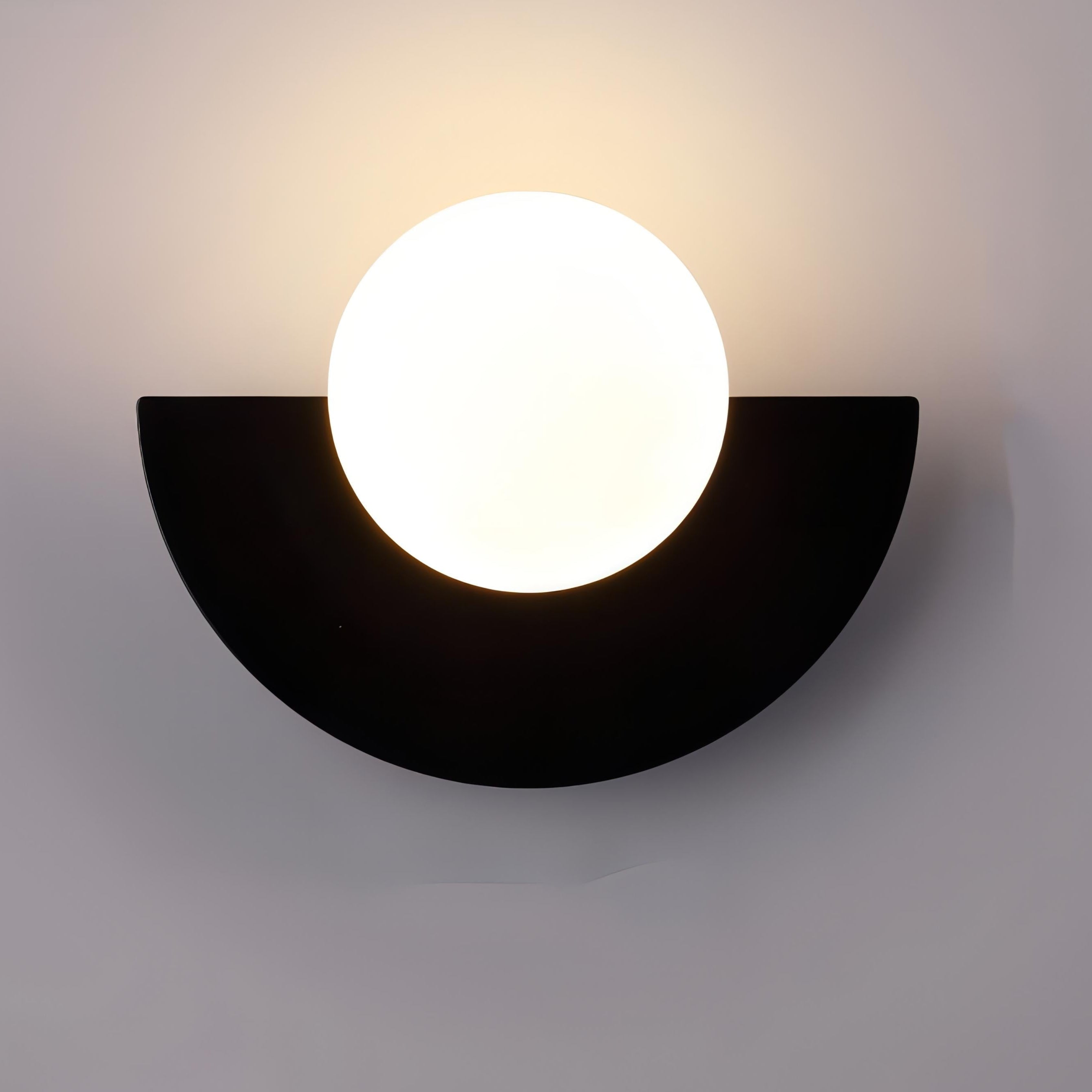 NordEver: LED Wall Light Half Circle – Modern Wall Light & Design