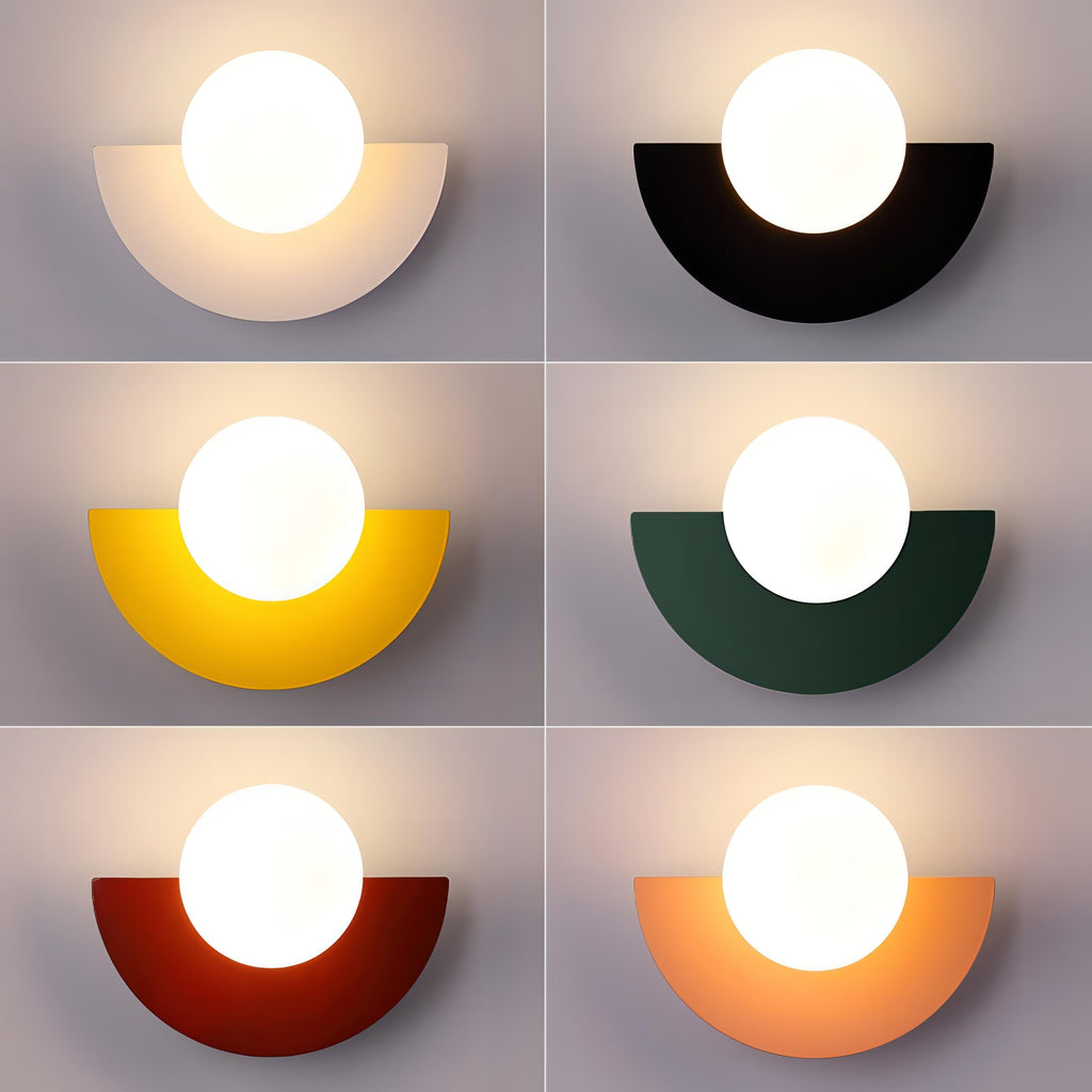 NordEver: LED Wall Light Half Circle – Modern Wall Light & Design