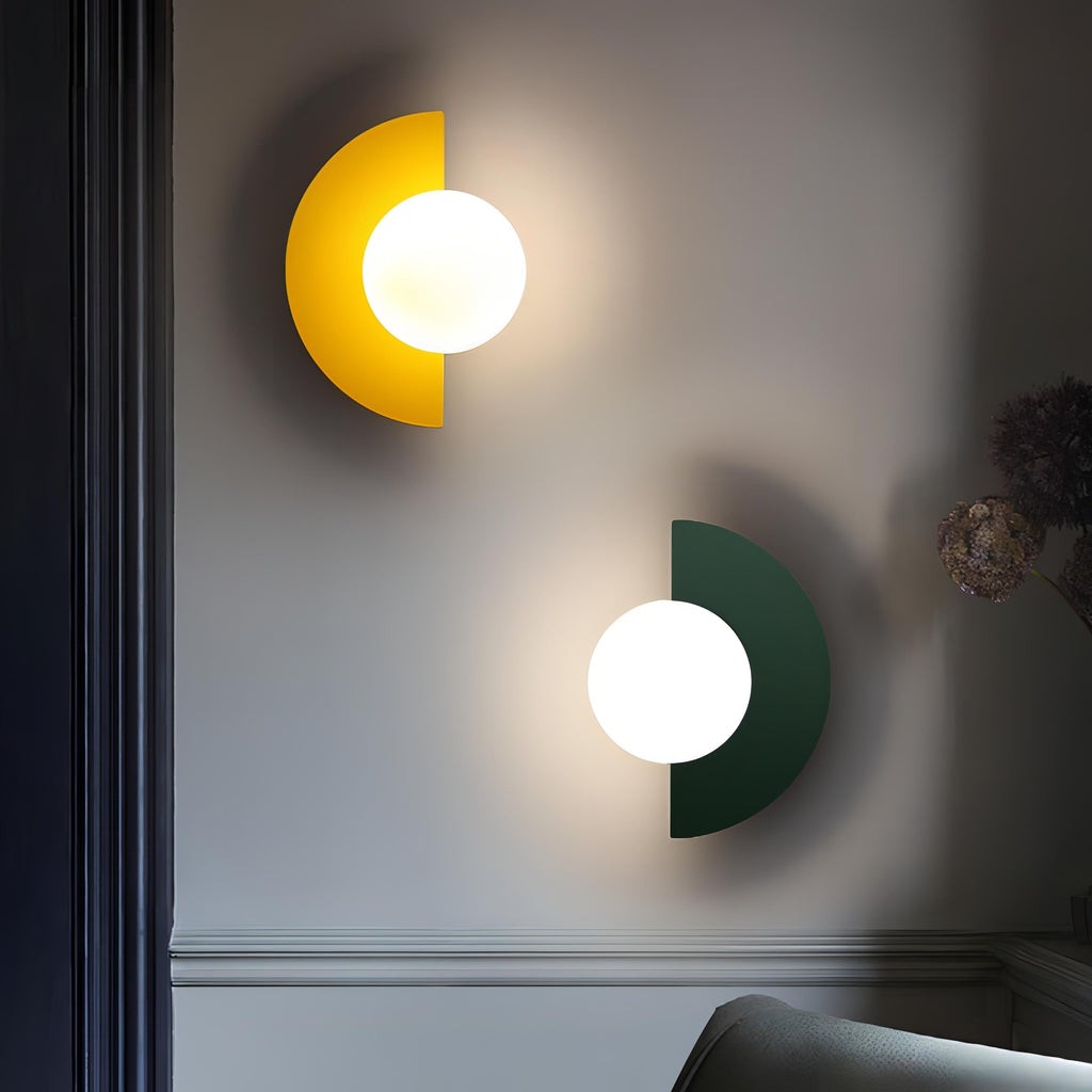 NordEver: LED Wall Light Half Circle – Modern Wall Light & Design