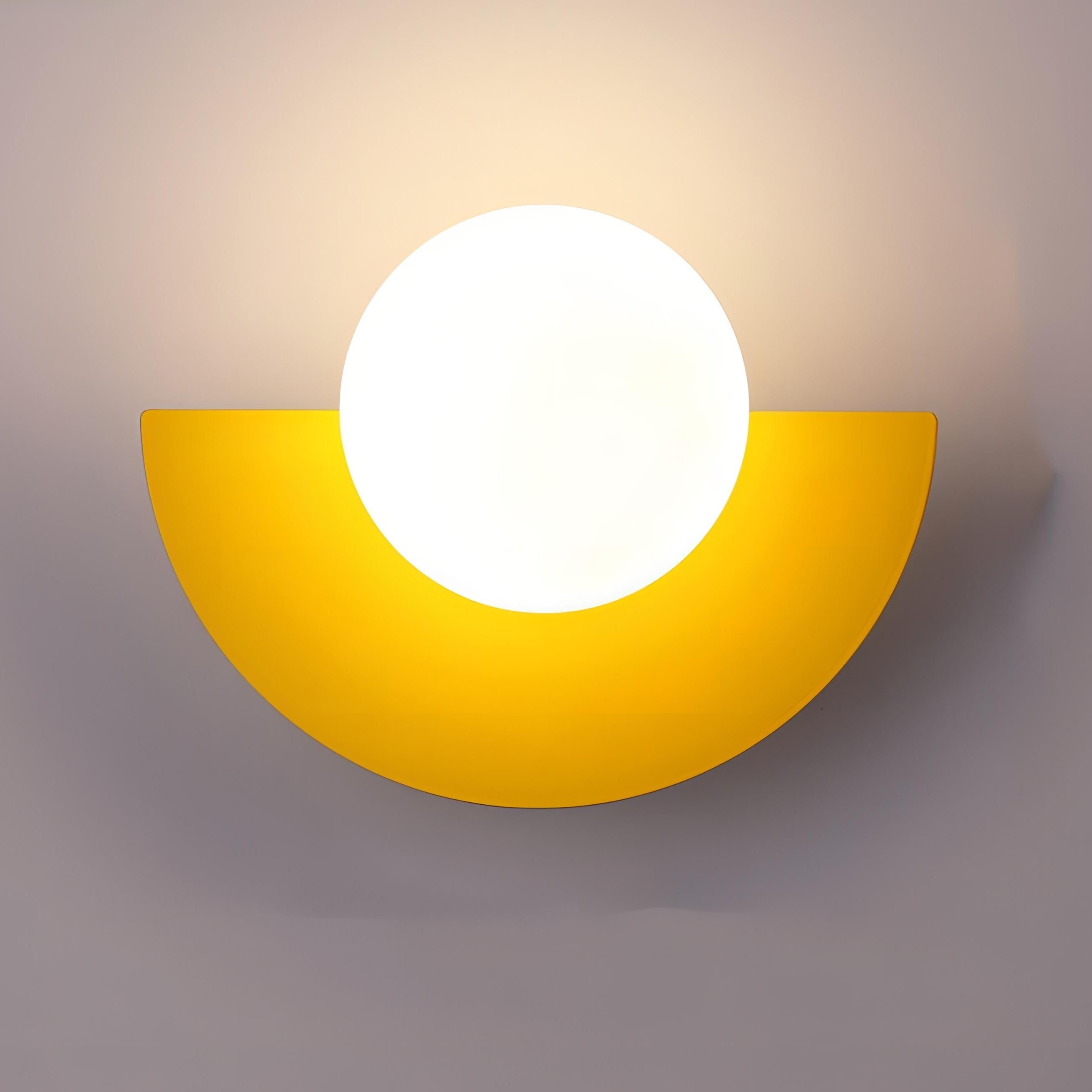 NordEver: LED Wall Light Half Circle – Modern Wall Light & Design