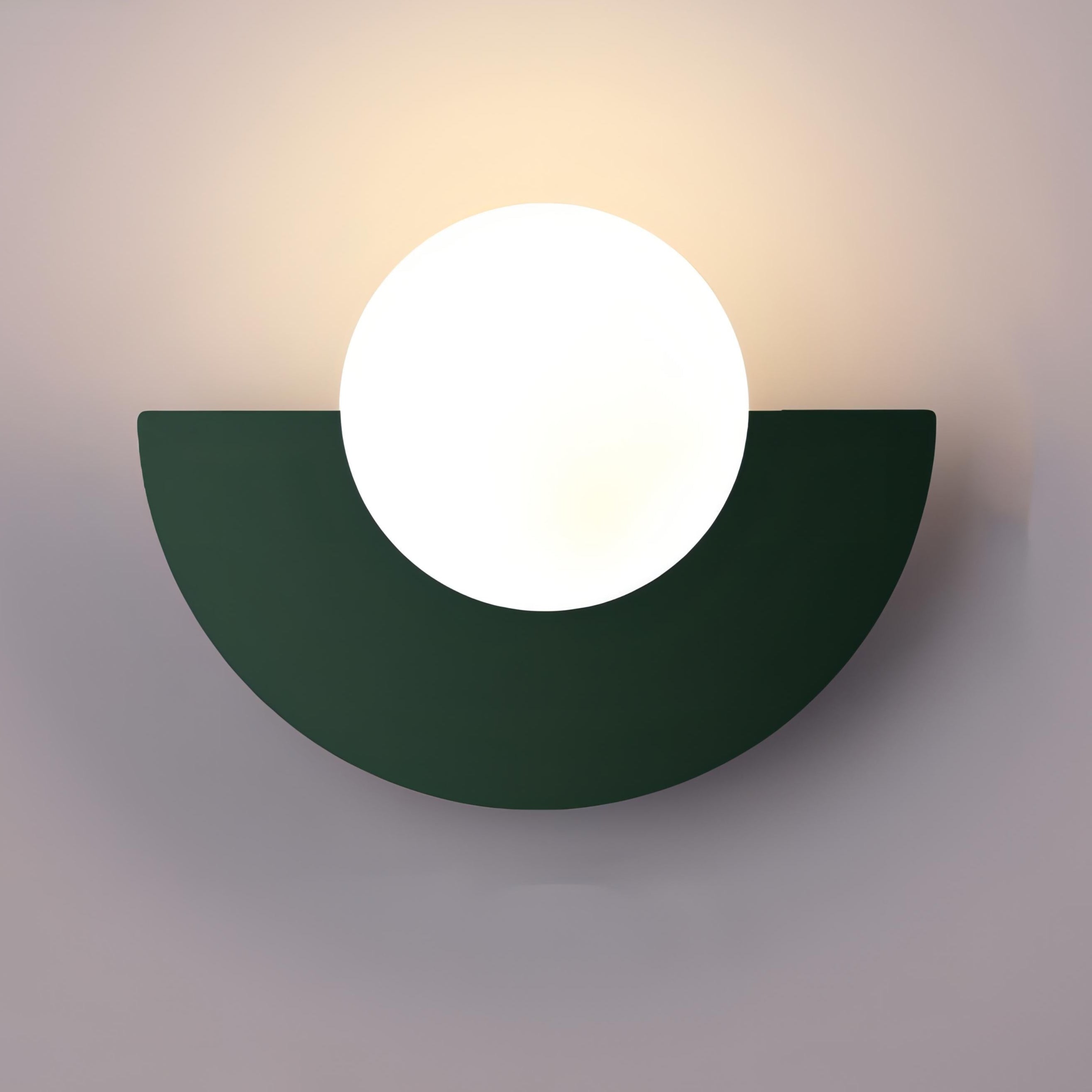 NordEver: LED Wall Light Half Circle – Modern Wall Light & Design