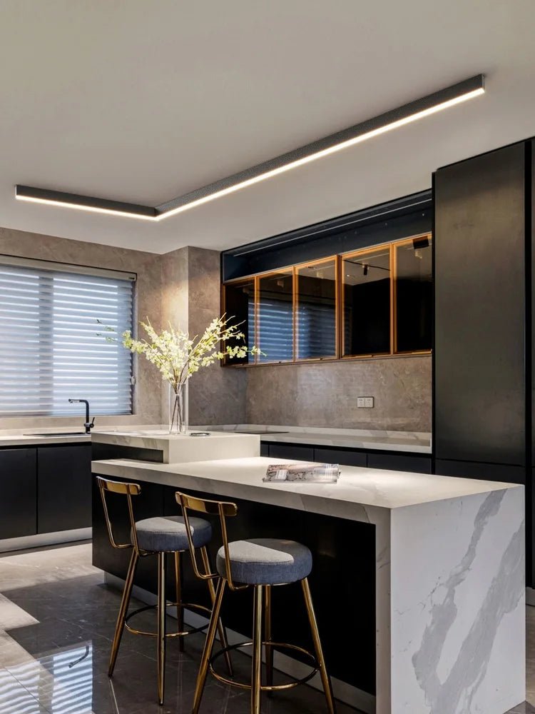 NordGlanz: LED Ceiling Light in Scandinavian Design