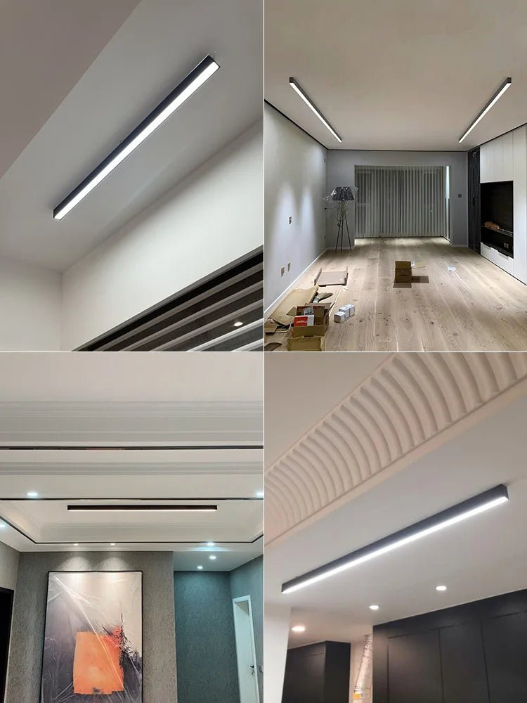 NordGlanz: LED Ceiling Light in Scandinavian Design