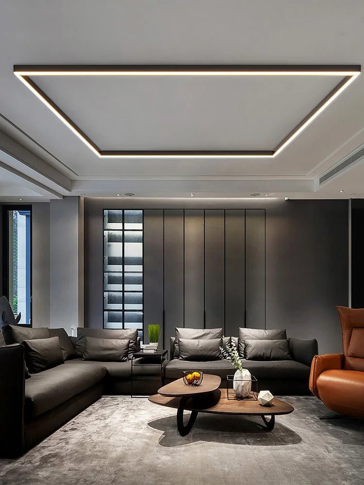 NordGlanz: LED Ceiling Light in Scandinavian Design