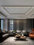 NordGlanz: LED Ceiling Light in Scandinavian Design