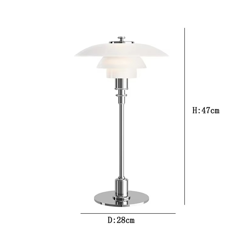 NordLicht: Scandinavian Designer Table Lamp – Modern LED Lamp for Living Room & Office