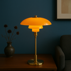 NordLicht: Scandinavian Designer Table Lamp – Modern LED Lamp for Living Room & Office