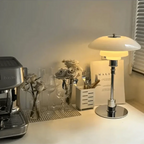 NordLicht: Scandinavian Designer Table Lamp – Modern LED Lamp for Living Room & Office