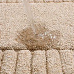 NordLinen: Non-Slip Bath Mat in Stripe Design – Soft, Absorbent & Washable