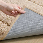 NordLinen: Non-Slip Bath Mat in Stripe Design – Soft, Absorbent & Washable