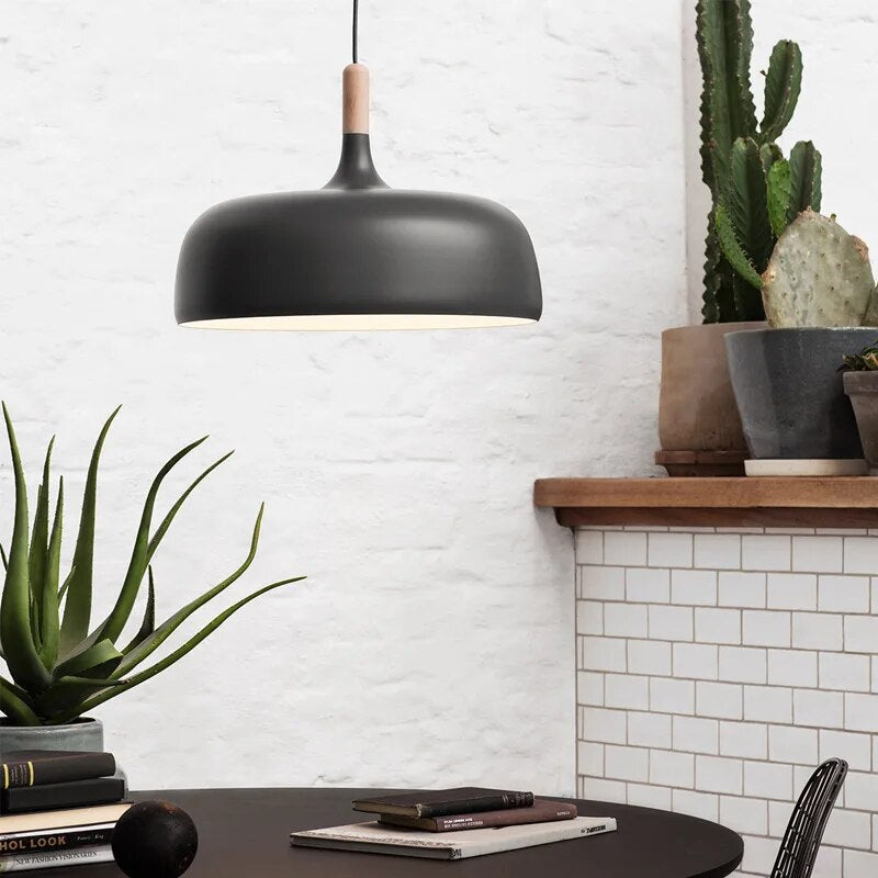 NordLuma: Scandinavian LED Pendant Light – Modern Design for Living Room & Kitchen