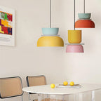 NordLuna: Modern Pastel Pendant Light – Scandinavian Design for Living & Dining Rooms