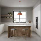 NordLuna: Modern Pastel Pendant Light – Scandinavian Design for Living & Dining Rooms