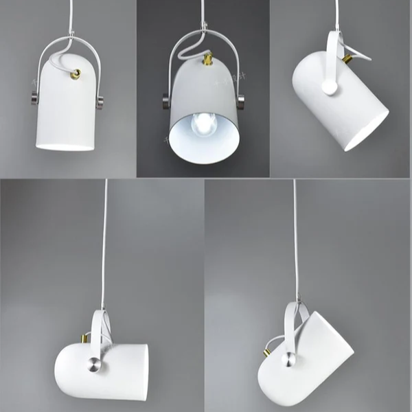 NordWink: Nordic Aluminum Pendant Light with Angle Drop Shape – for Living Room & Café