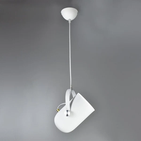 NordWink: Nordic Aluminum Pendant Light with Angle Drop Shape – for Living Room & Café