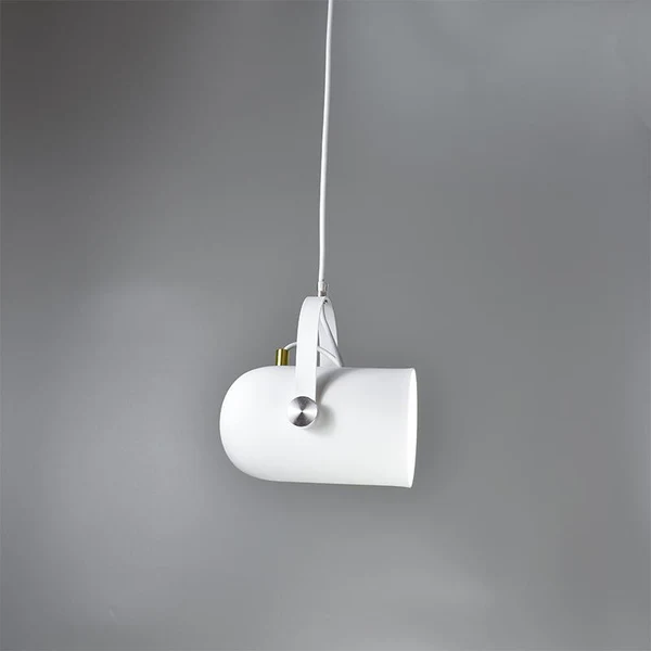 NordWink: Nordic Aluminum Pendant Light with Angle Drop Shape – for Living Room & Café