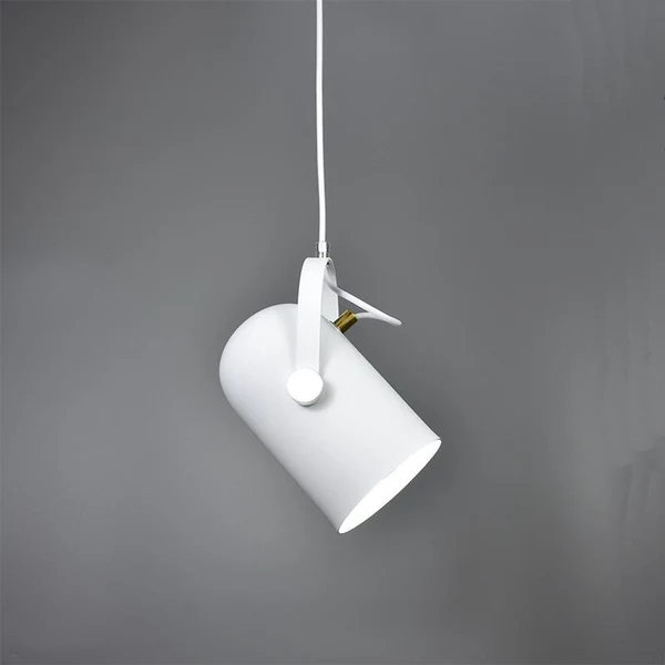 NordWink: Nordic Aluminum Pendant Light with Angle Drop Shape – for Living Room & Café