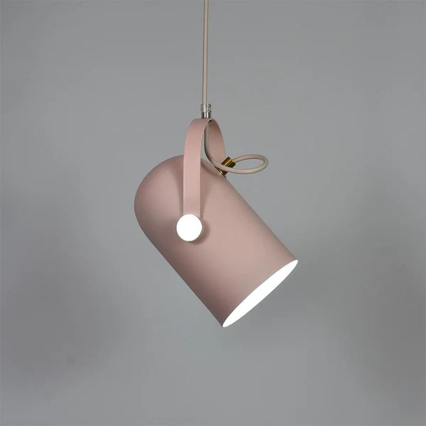 NordWink: Nordic Aluminum Pendant Light with Angle Drop Shape – for Living Room & Café