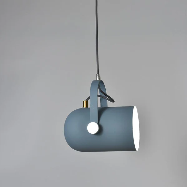 NordWink: Nordic Aluminum Pendant Light with Angle Drop Shape – for Living Room & Café