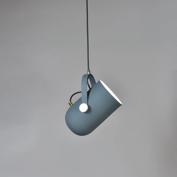 NordWink: Nordic Aluminum Pendant Light with Angle Drop Shape – for Living Room & Café