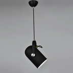 NordWink: Nordic Aluminum Pendant Light with Angle Drop Shape – for Living Room & Café