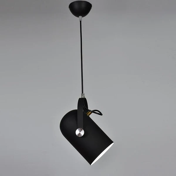 NordWink: Nordic Aluminum Pendant Light with Angle Drop Shape – for Living Room & Café