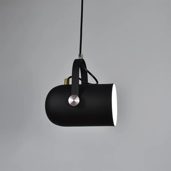 NordWink: Nordic Aluminum Pendant Light with Angle Drop Shape – for Living Room & Café