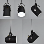 NordWink: Nordic Aluminum Pendant Light with Angle Drop Shape – for Living Room & Café