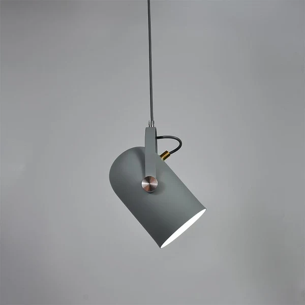 NordWink: Nordic Aluminum Pendant Light with Angle Drop Shape – for Living Room & Café