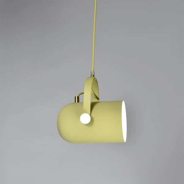 NordWink: Nordic Aluminum Pendant Light with Angle Drop Shape – for Living Room & Café