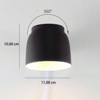 Nordic Barrel Cylinder LED Wall Sconce Lamp 1-Light