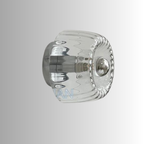 Nordic Bauhaus Glass Round LED Wall Light 1-Light
