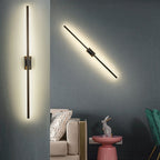 Nordic Minimalist Linear LED Wall Sconce Lamp 1-Light
