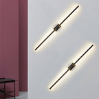 Nordic Minimalist Linear LED Wall Sconce Lamp 1-Light