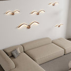 Nordic Minimalist Seagull 1-Light LED Wall Sconce Lamp