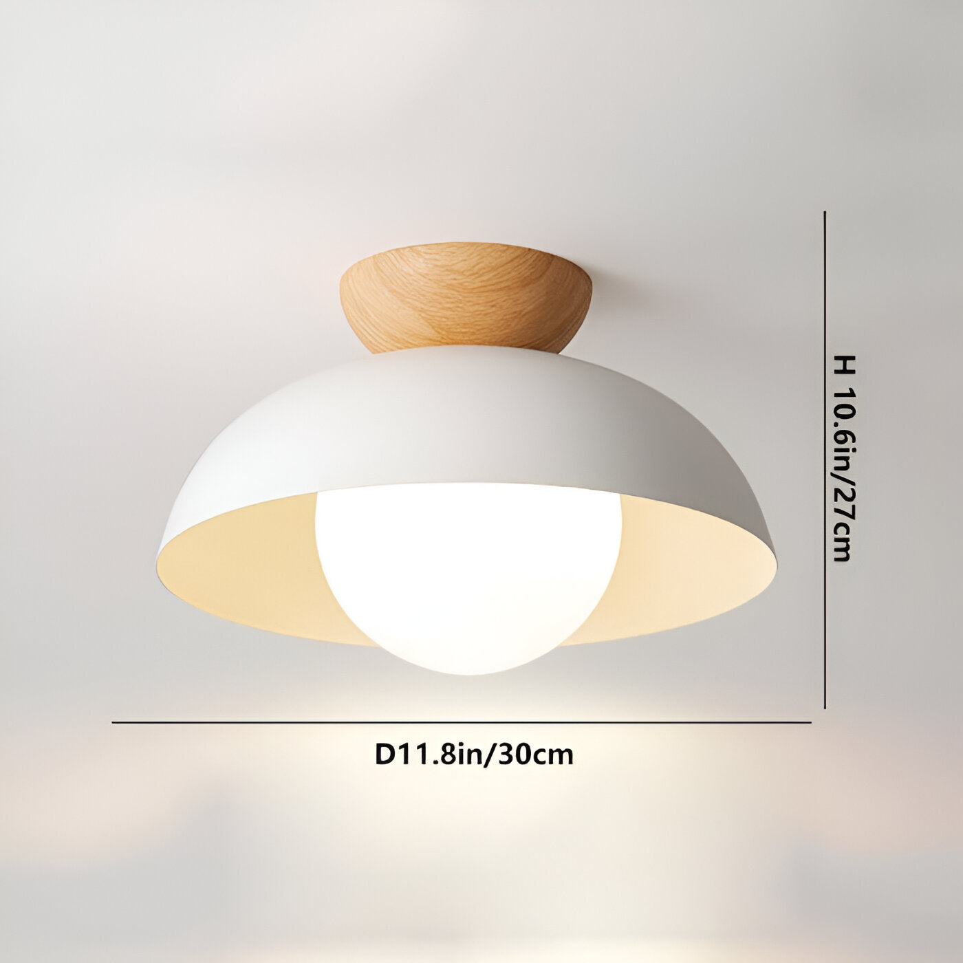 Cirella - Simple Nordic LED Ceiling Light