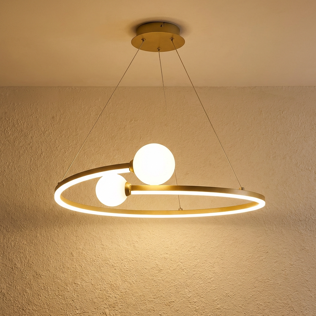 Norvani – Simple Ring LED Hanging Lamp