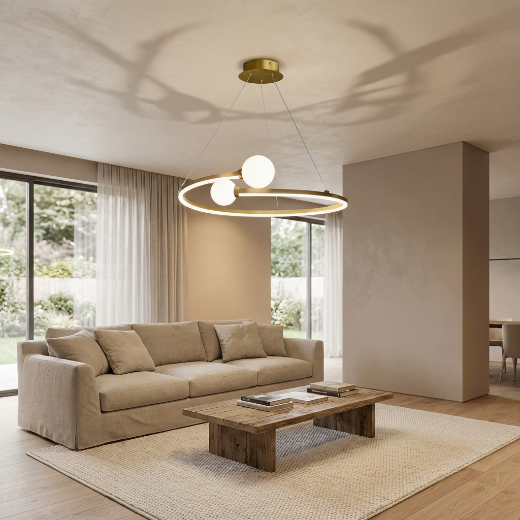 Norvani – Simple Ring LED Hanging Lamp