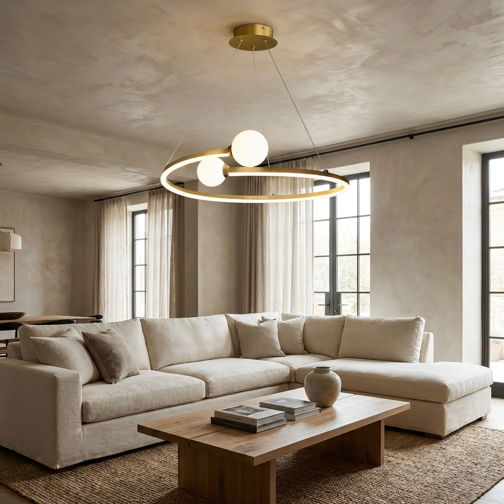 Norvani – Simple Ring LED Hanging Lamp