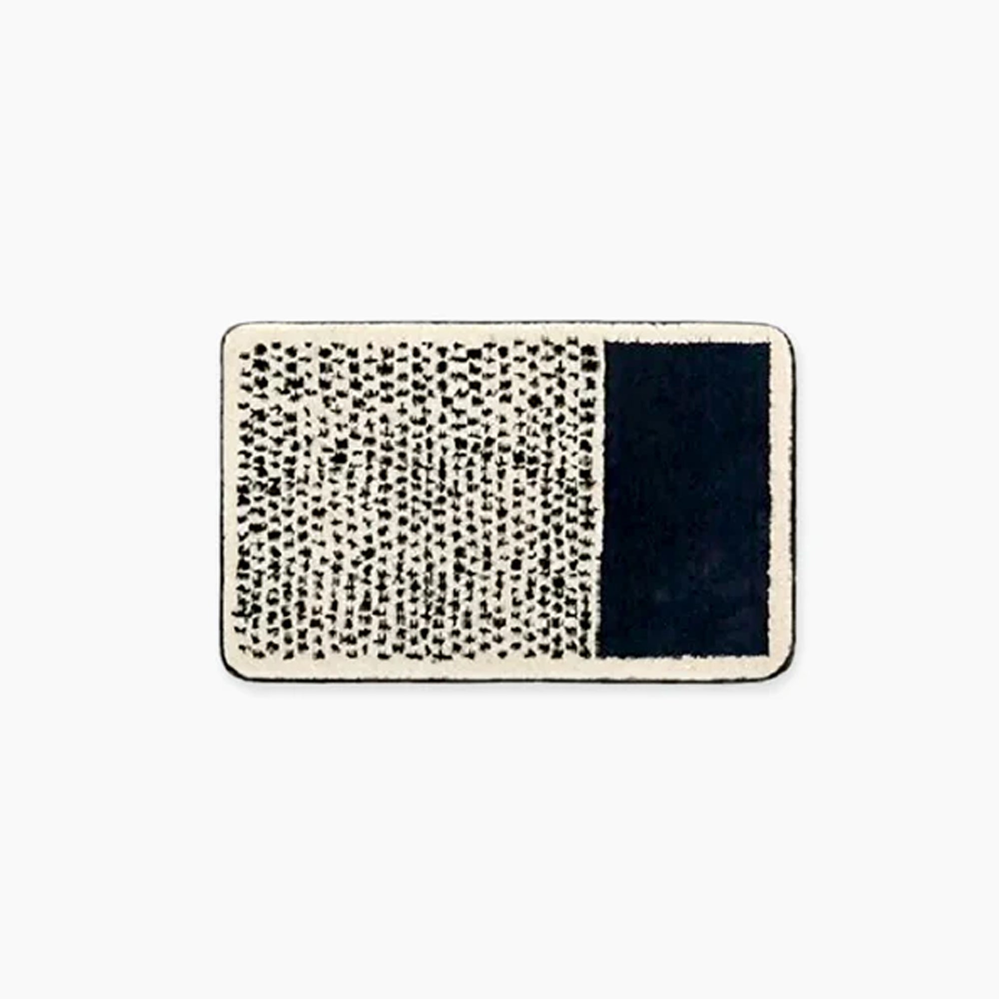 NordicFlow – Luxurious Handmade Bath Mat with Abstract Pattern for Elegant Bathrooms