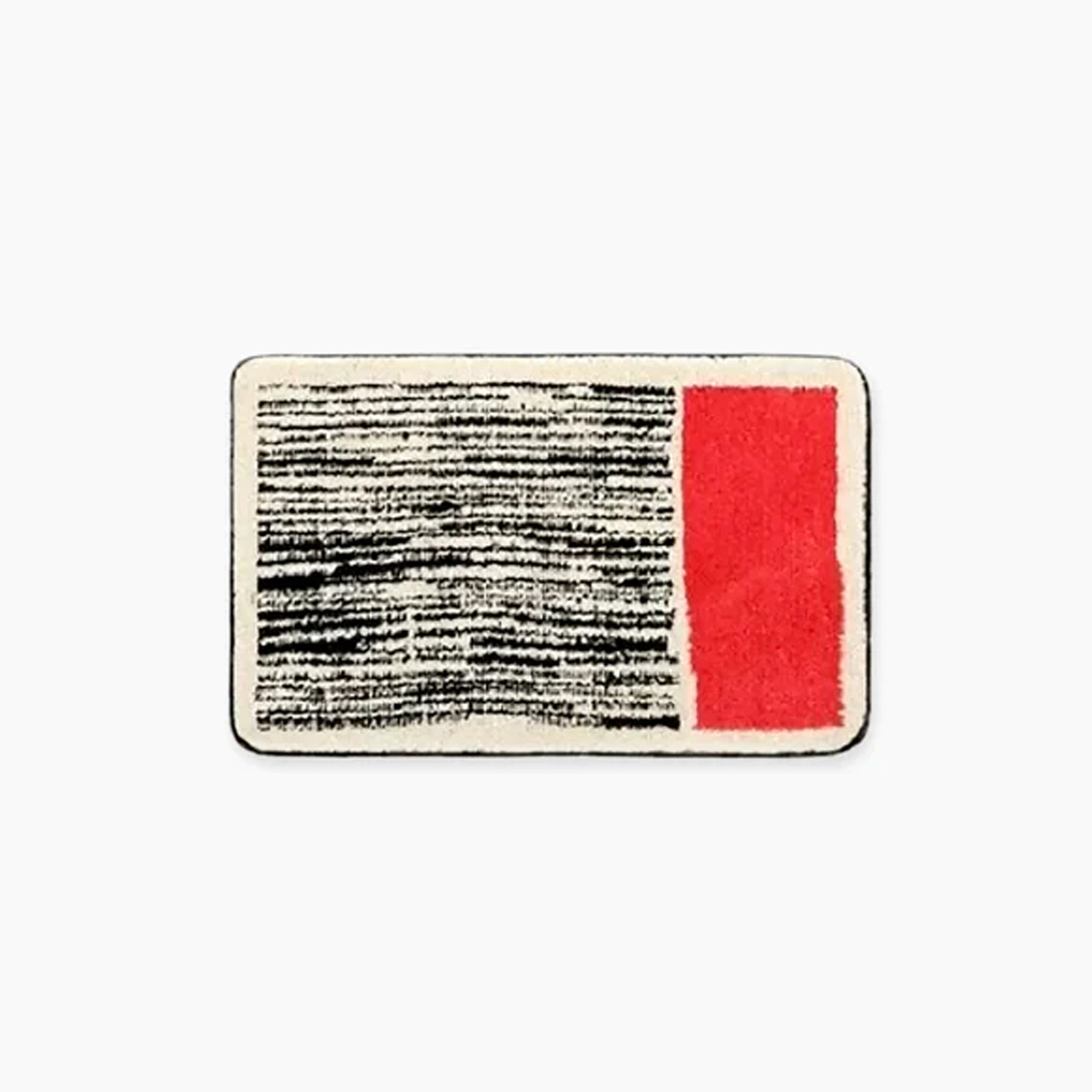 NordicFlow – Luxurious Handmade Bath Mat with Abstract Pattern for Elegant Bathrooms