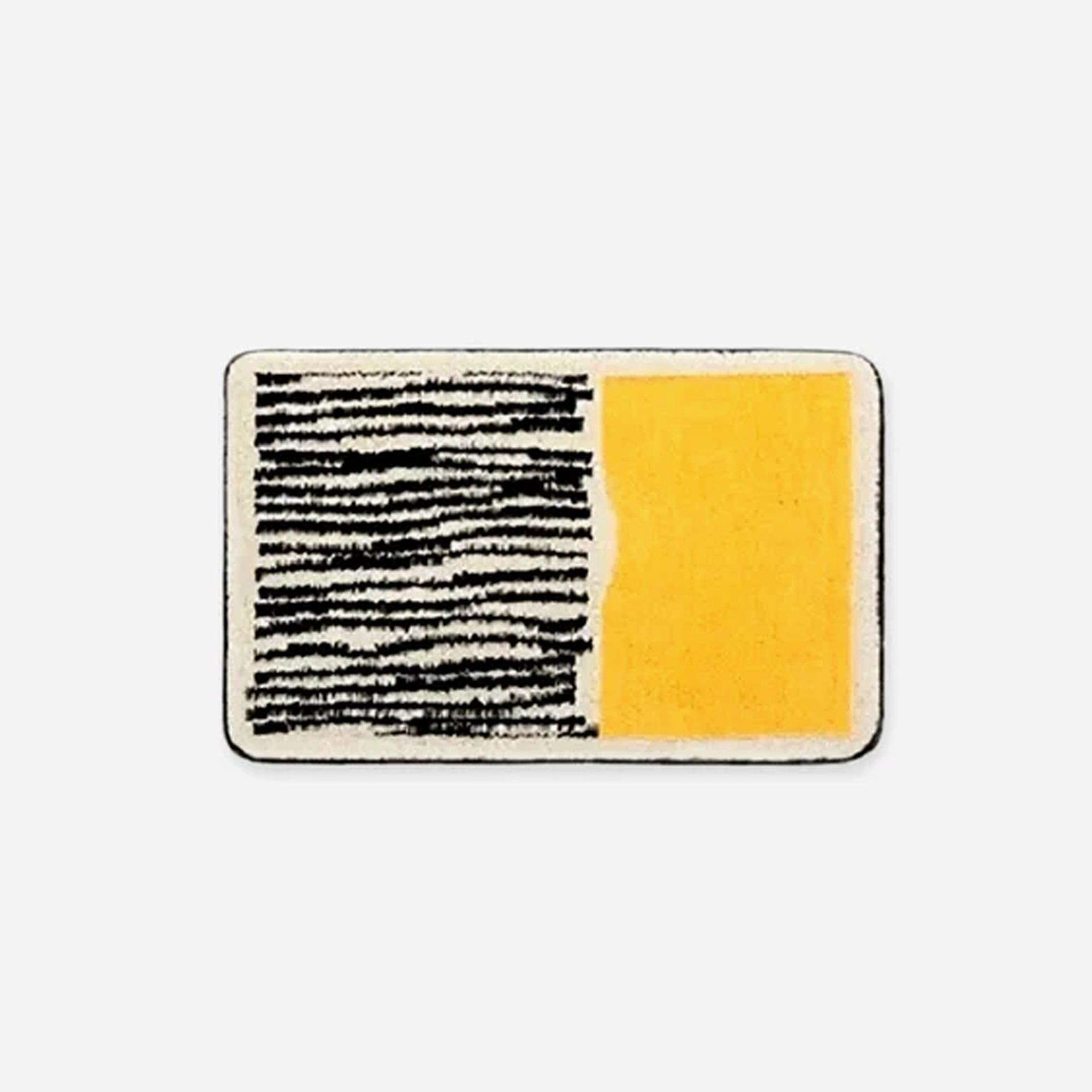 NordicFlow – Luxurious Handmade Bath Mat with Abstract Pattern for Elegant Bathrooms