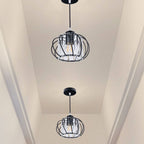 Pendant Light Nordic Glass Globe Design E27 E26 Single Light for Hallway