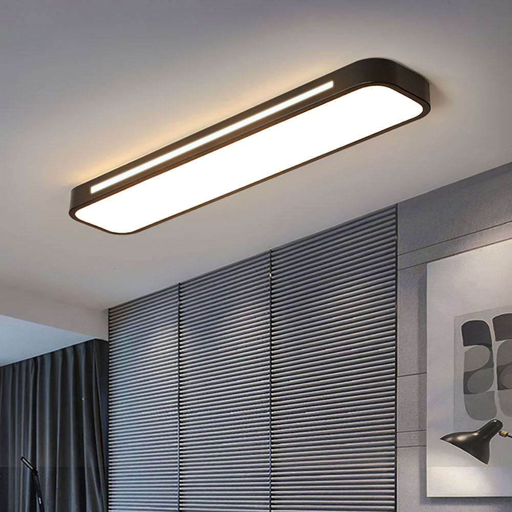 NordicLine: Long LED Ceiling Light Minimalist – Modern & Stylish for Dining Rooms & Living Rooms