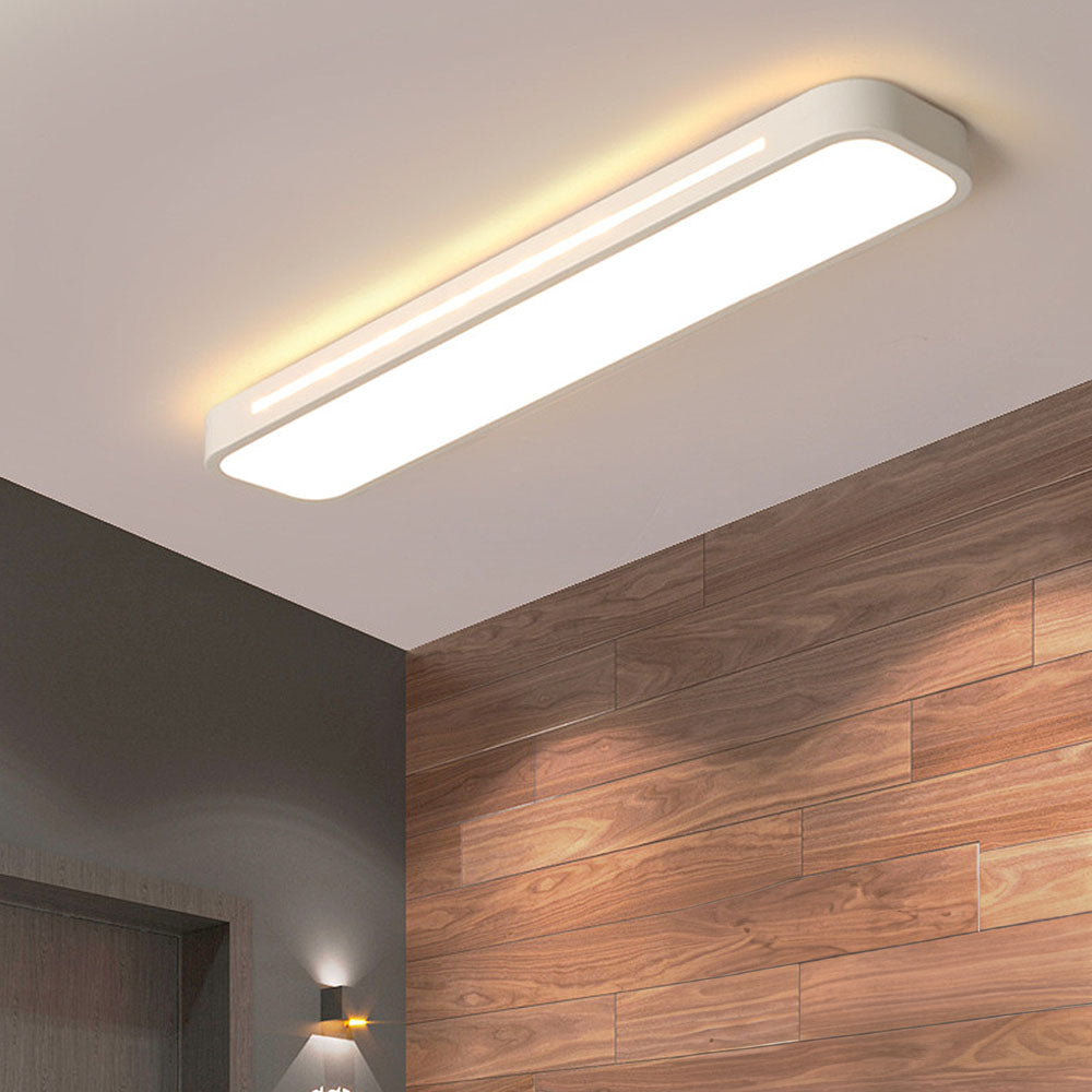 NordicLine: Long LED Ceiling Light Minimalist – Modern & Stylish for Dining Rooms & Living Rooms