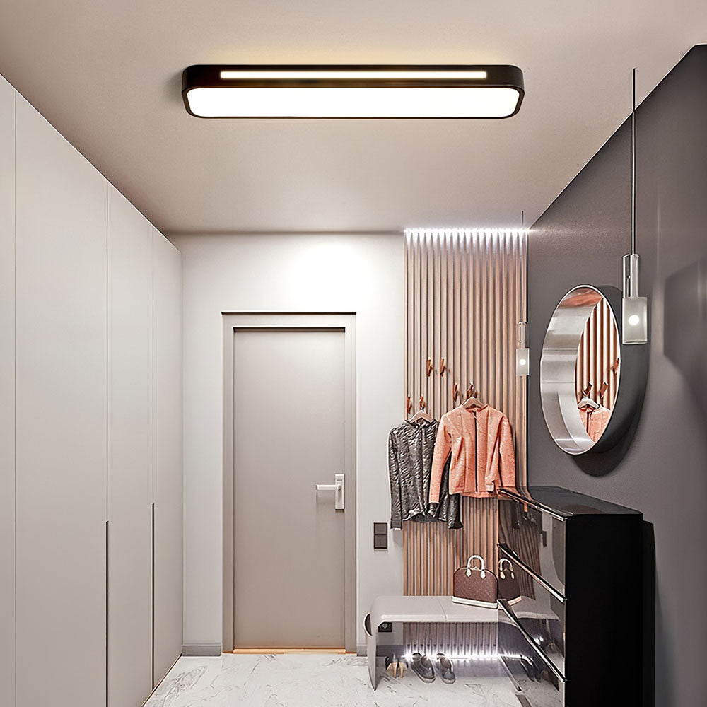 NordicLine: Long LED Ceiling Light Minimalist – Modern & Stylish for Dining Rooms & Living Rooms