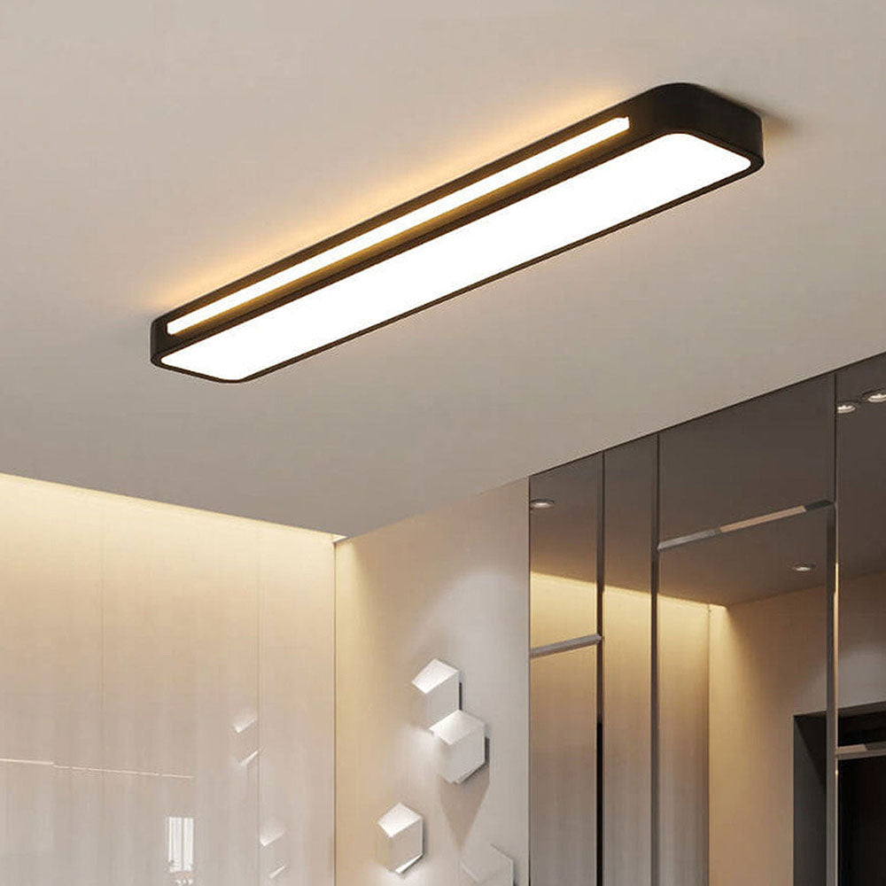 NordicLine: Long LED Ceiling Light Minimalist – Modern & Stylish for Dining Rooms & Living Rooms